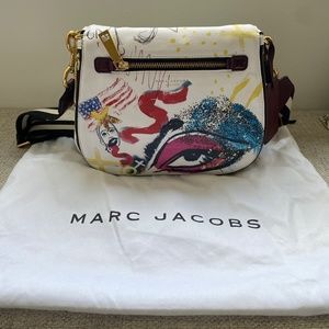 Marc Jacobs Collage leather saddle bag